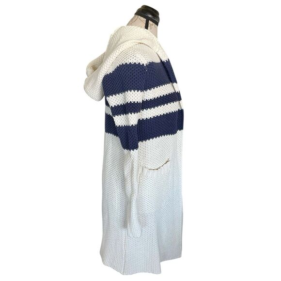 Chaser Womens Cardigan Sz Small Open Sweater Grandmacore Minimalist Coastal - Picture 3 of 10